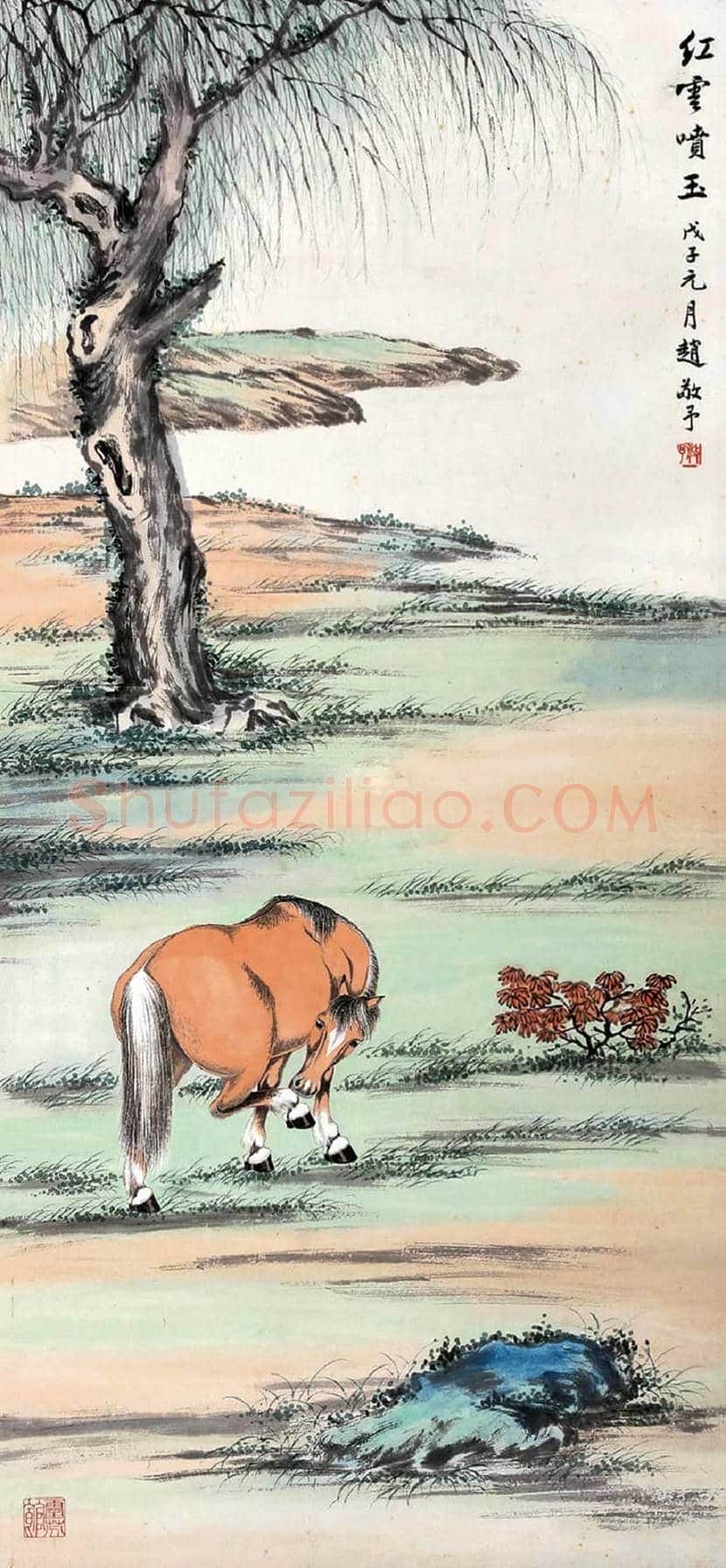 赵敬予作品欣赏，不愧为海派名家！ | 书画科普