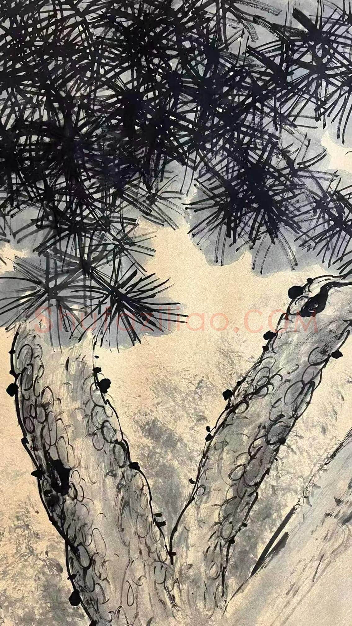 经典重现——刘继卣钜制《武松打虎图》 | 国画图片