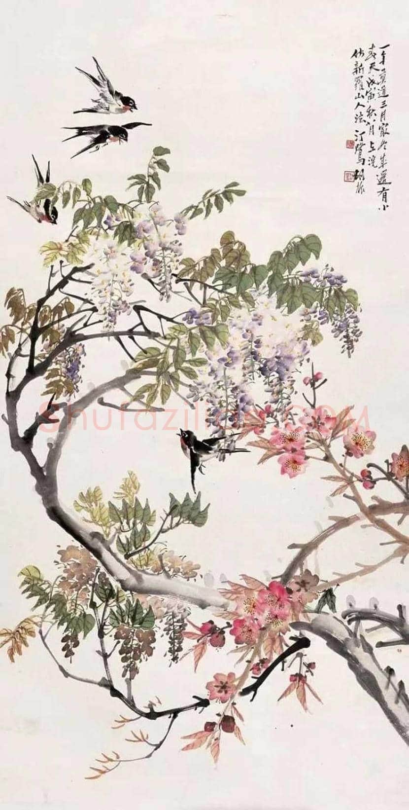 胡汀鹭作品欣赏 | 书画文摘