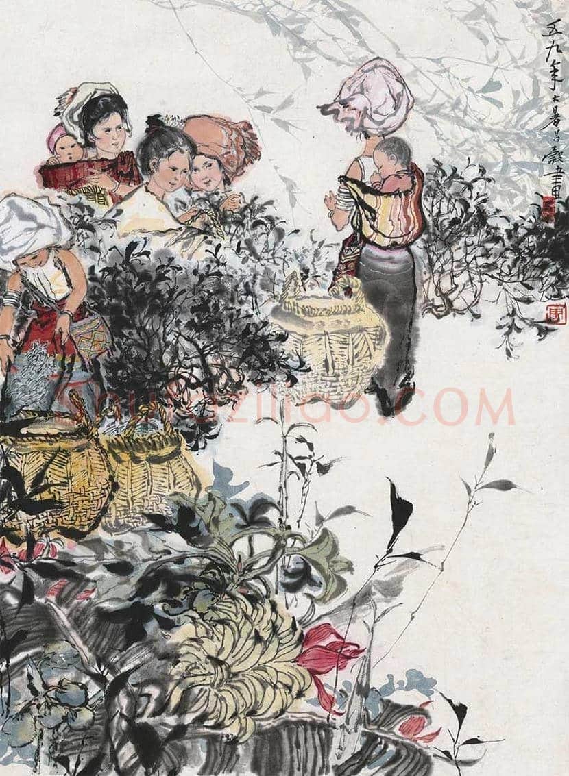 周昌谷作品欣赏 | 书画学堂