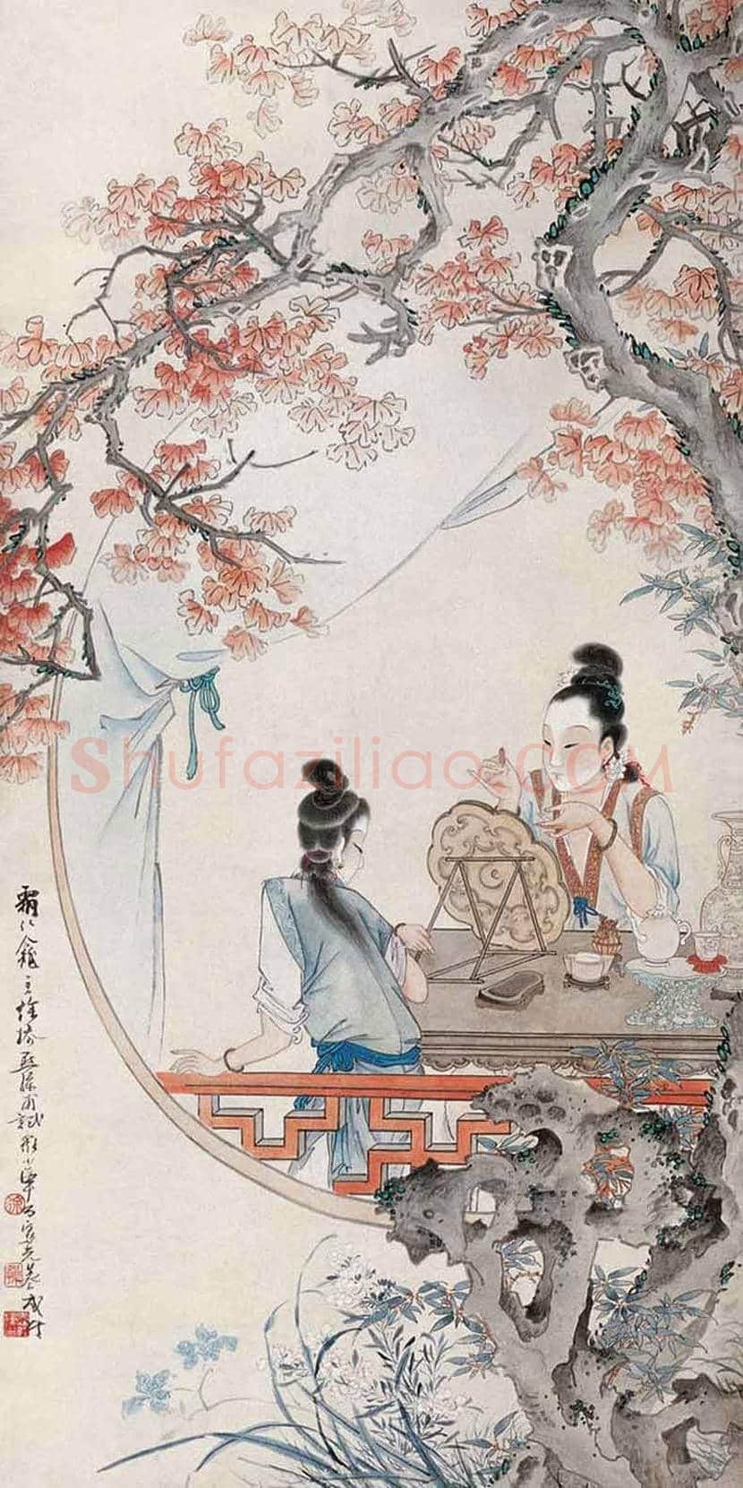 徐燕孙人物画作品欣赏 | 书画讲解