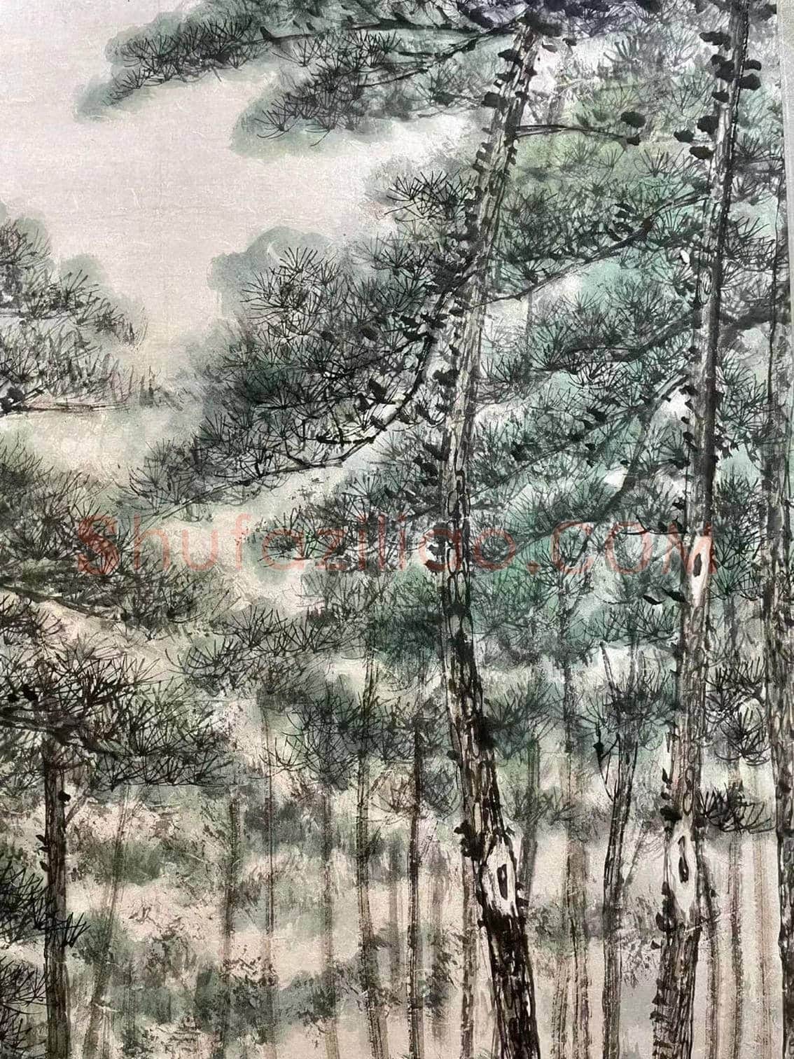 傅抱石巨制《李白像》，稀世珍品 | 国画鉴赏