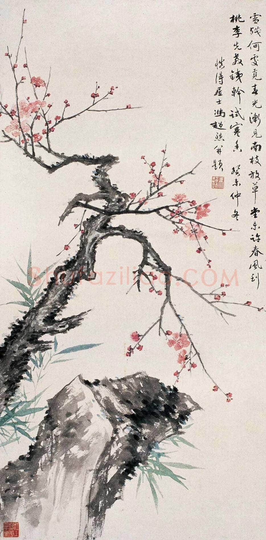 冯超然花鸟作品欣赏 | 书画科普