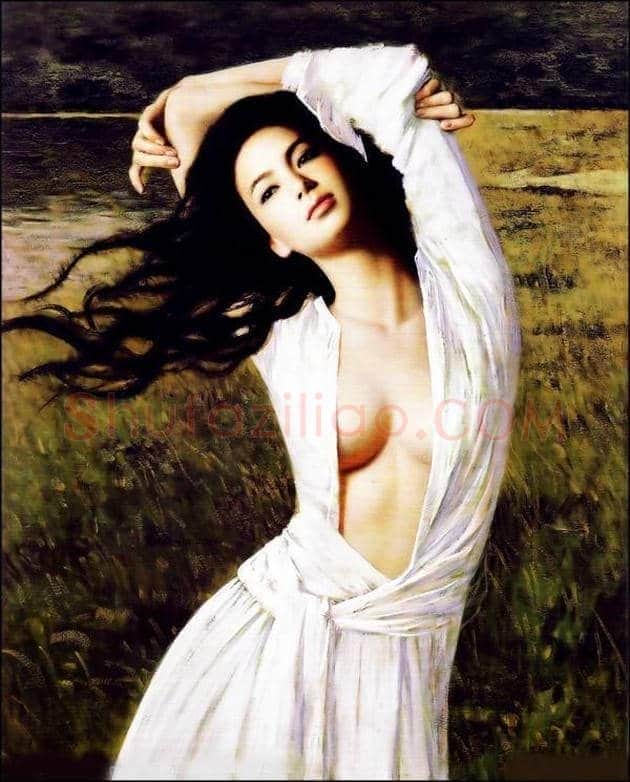 谢楚余笔下的女神们 | 书画讲解