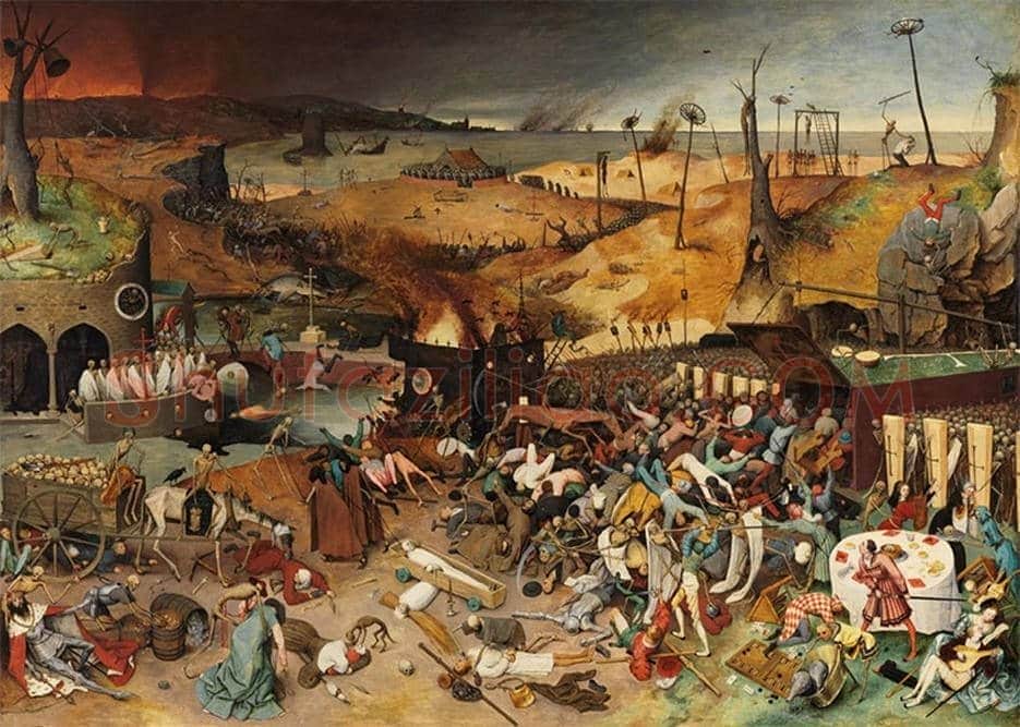 勃鲁盖尔《死神的胜利》欣赏 | 书画百科