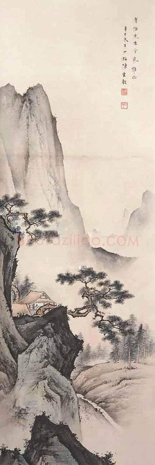 陈少梅字画最新拍卖行情，2018年多少钱一平尺？ | 书画讲解