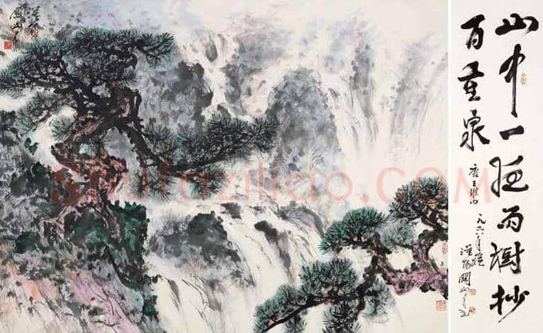 关山月作品拍卖记录丨关山月最贵作品都有哪些 | 书画学堂