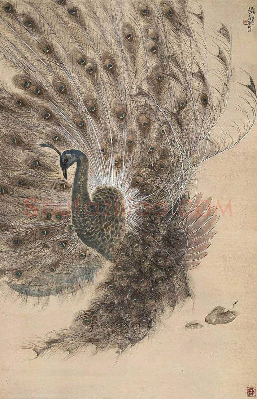 高奇峰作品价格，多少钱一平尺？ | 书画学堂
