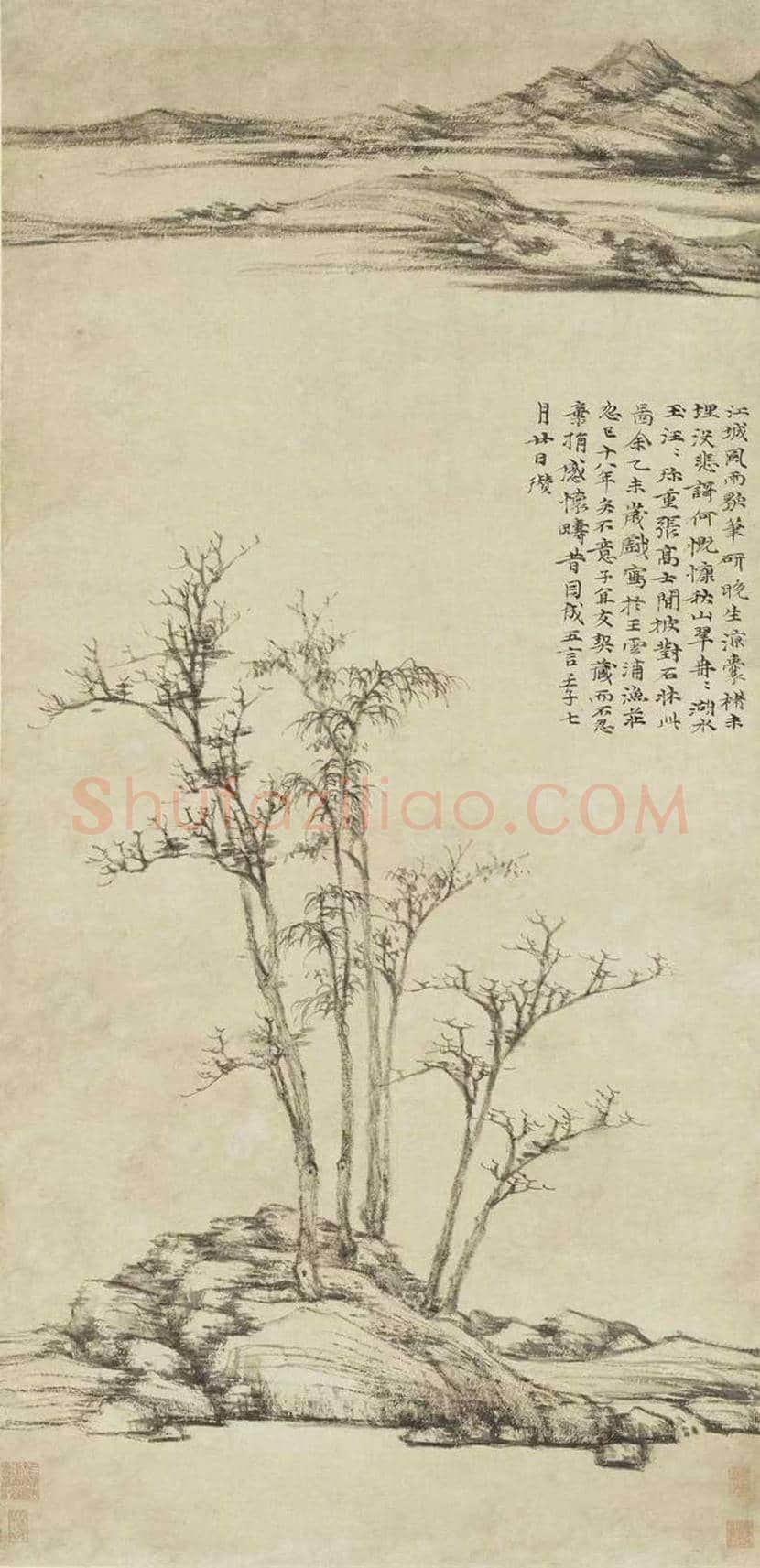 元代十大画家传世名作欣赏 | 书画百科