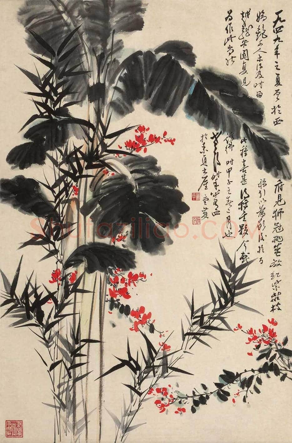晏济元花鸟画欣赏 | 书画学堂
