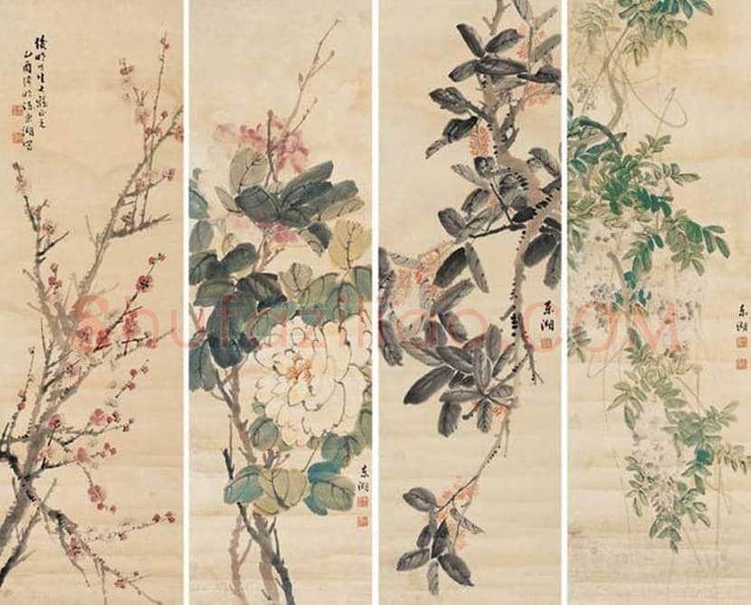 陈东湖花鸟作品欣赏 | 书画文摘