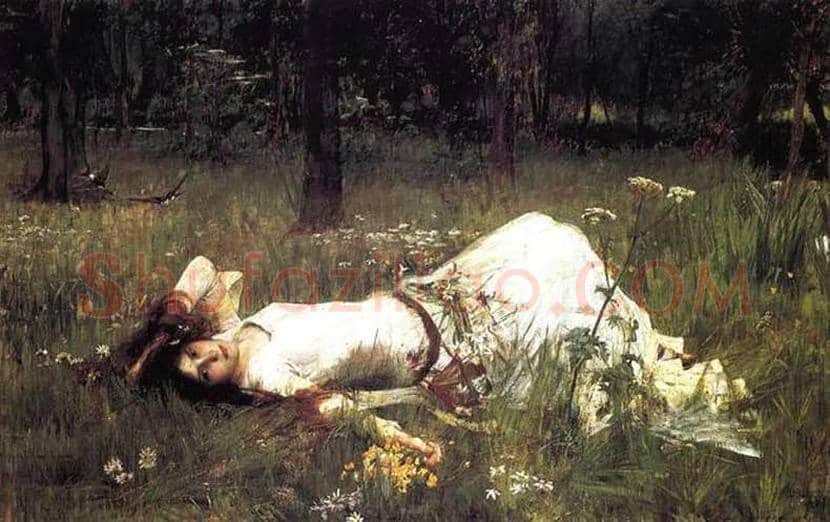 沃特豪斯笔下的女性，浪漫无比！ | 书画文摘