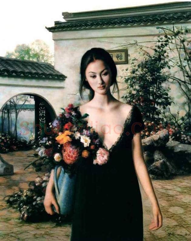 谢楚余笔下的女神们 | 书画讲解