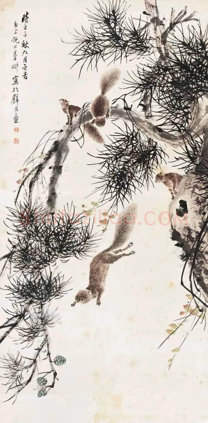 晚清画家｜倪田作品欣赏 | 书画学堂