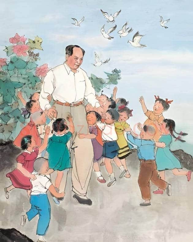 程十发连环画《欢迎毛主席》赏析 | 书画讲解