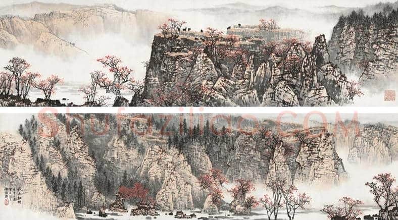 白雪石作品《太行山》赏析 | 书画百科