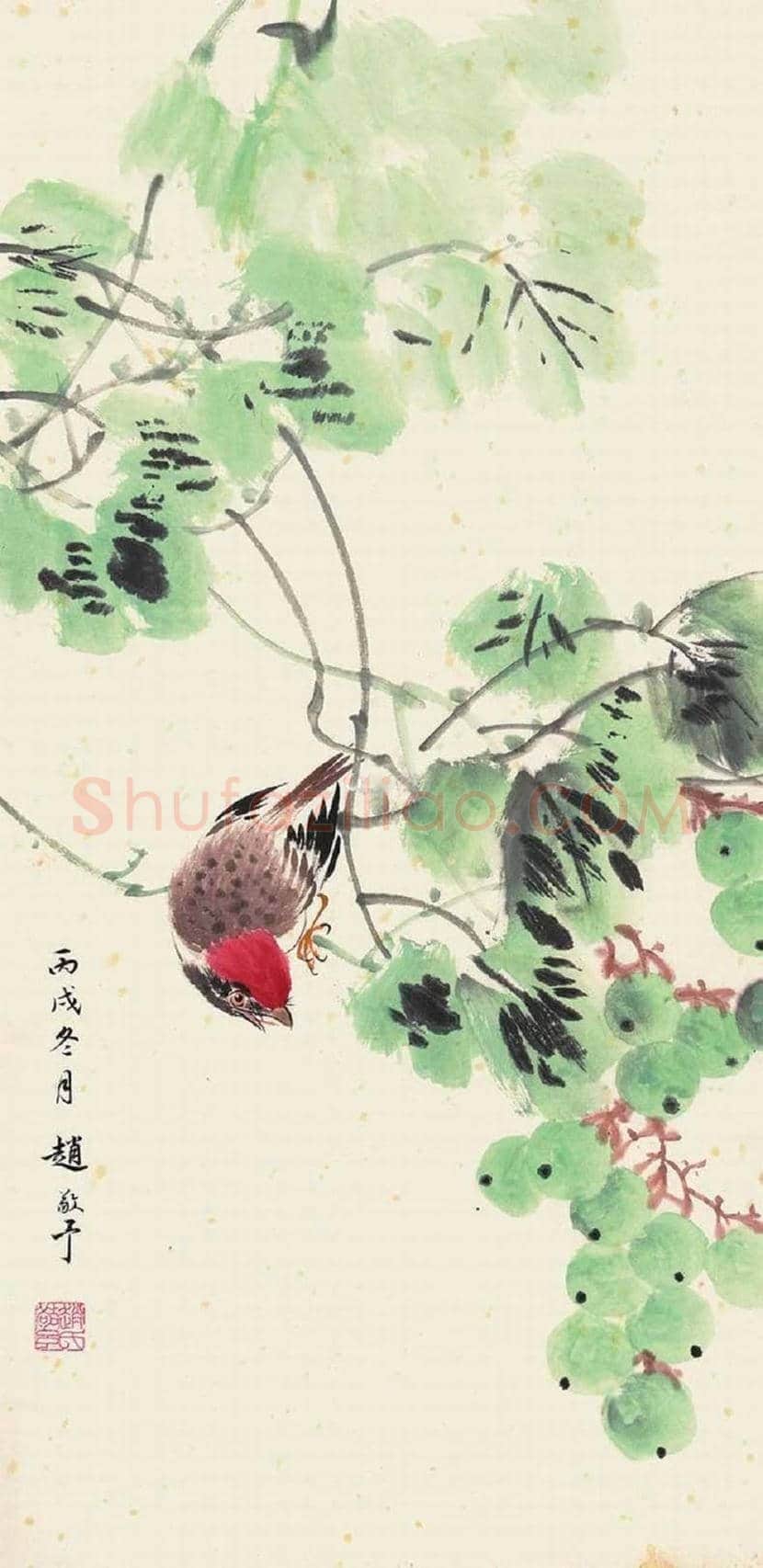 赵敬予作品欣赏，不愧为海派名家！ | 书画科普