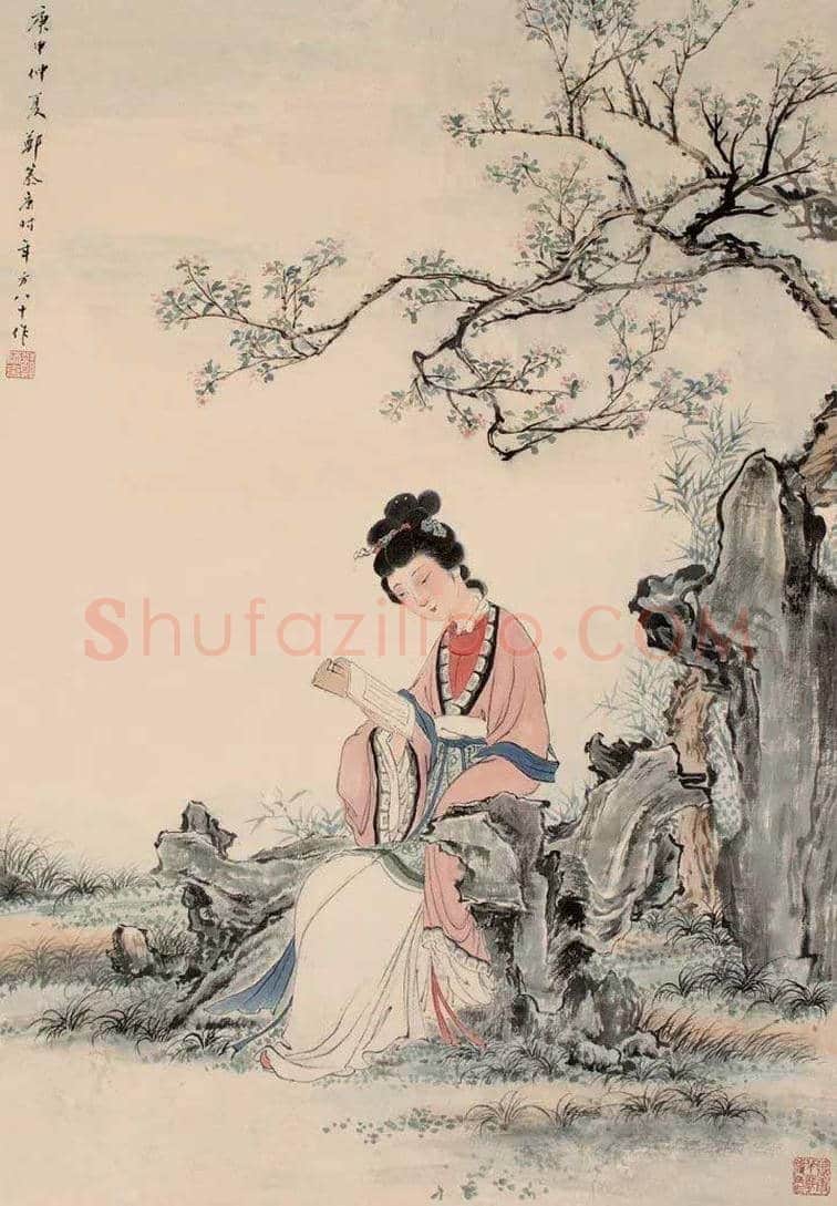 郑慕康人物画作品欣赏 | 书画资料