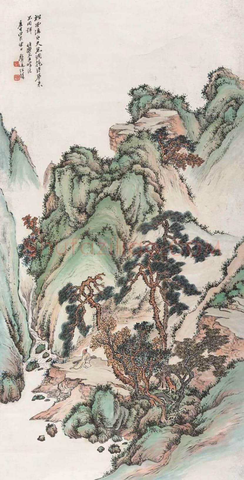 汪声远山水画作品欣赏 | 书画知识