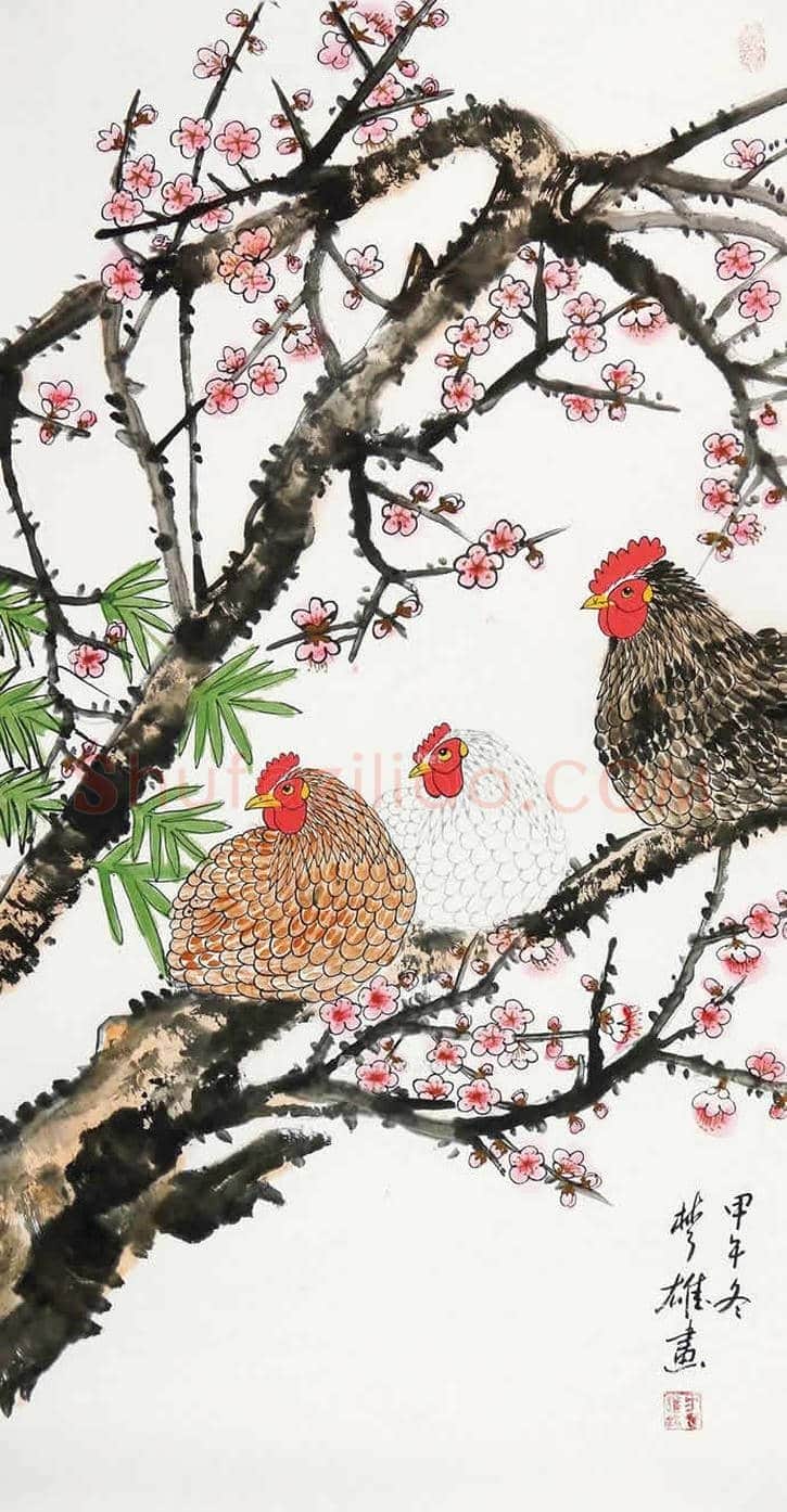 方楚雄的画多少钱一尺丨2018年方楚雄作品价格 | 书画学堂