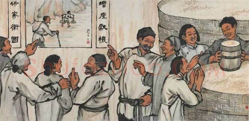 吕凤子人物画作品欣赏 | 书画百科