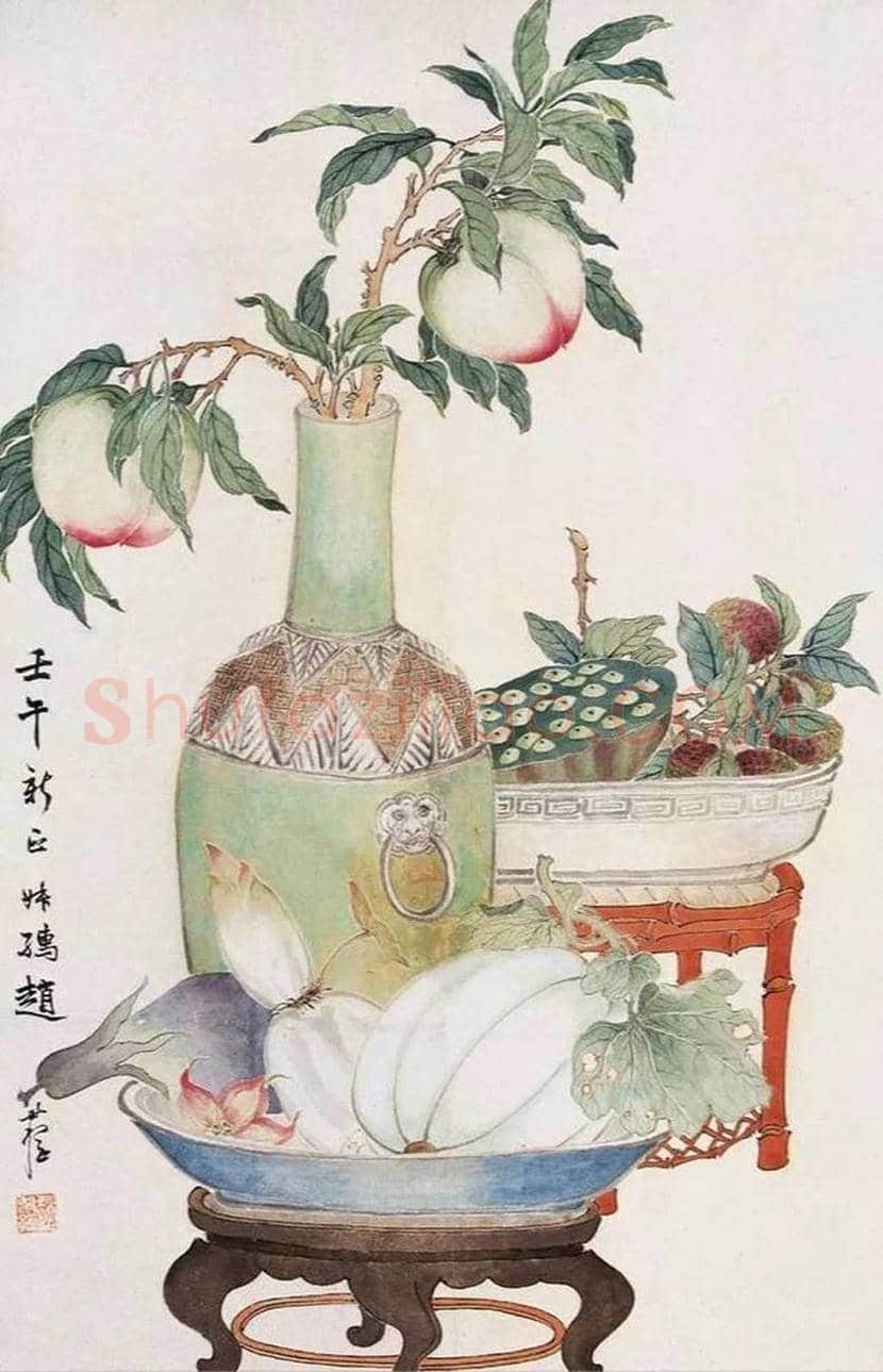 赵叔孺花鸟画欣赏 | 书画科普