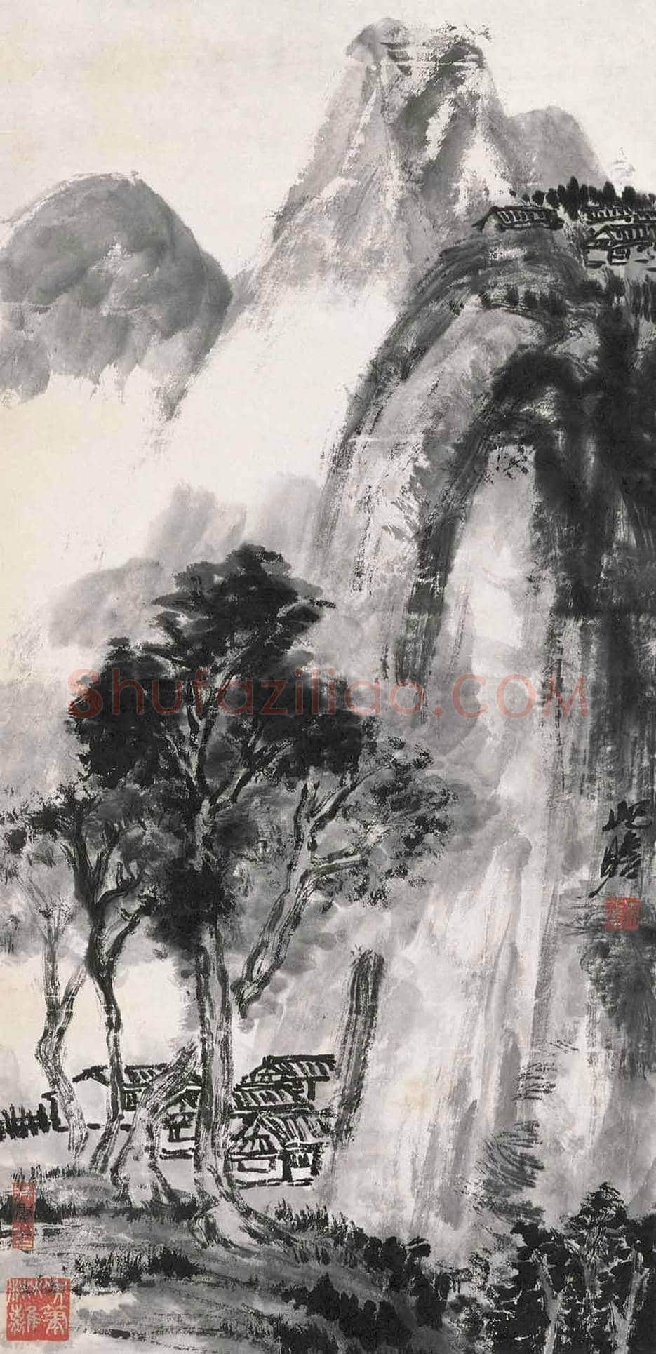 朱屺瞻国画作品欣赏 | 书画科普