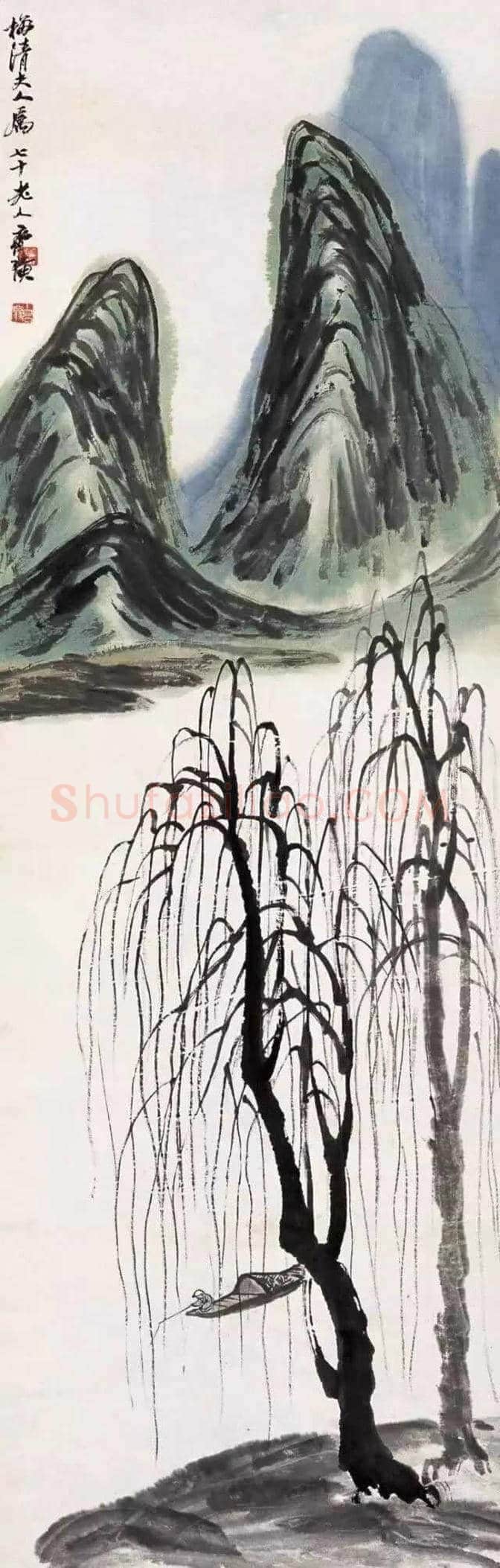 齐白石山水画:一笔一画皆真意 | 书画文摘