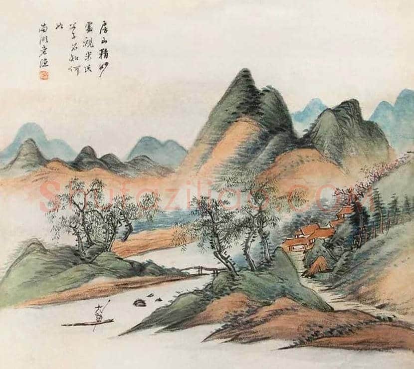 杨伯润山水画欣赏 | 书画知识