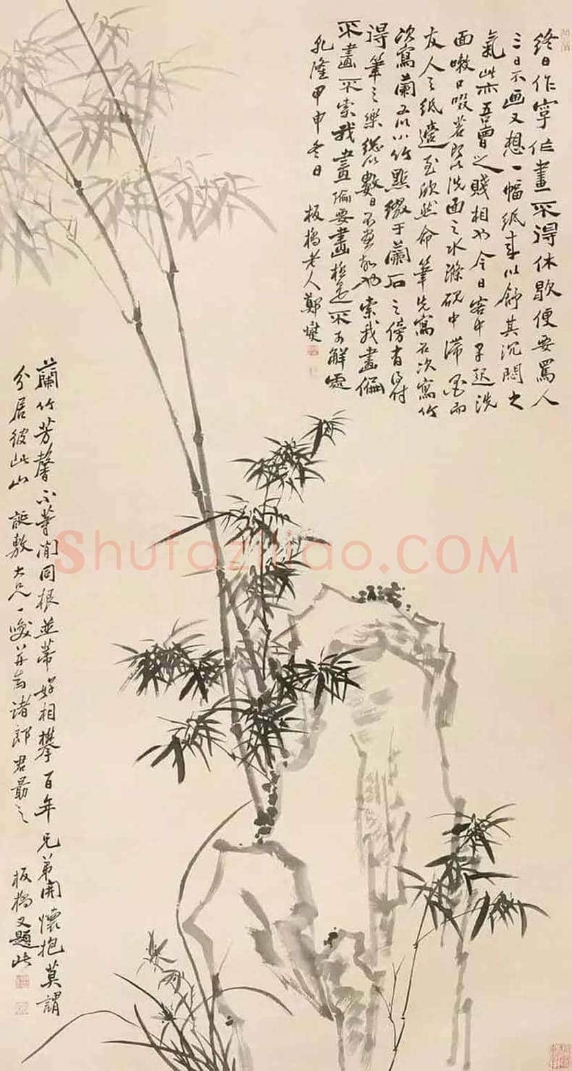 郑板桥笔下的竹子,养心又养性 | 书画科普