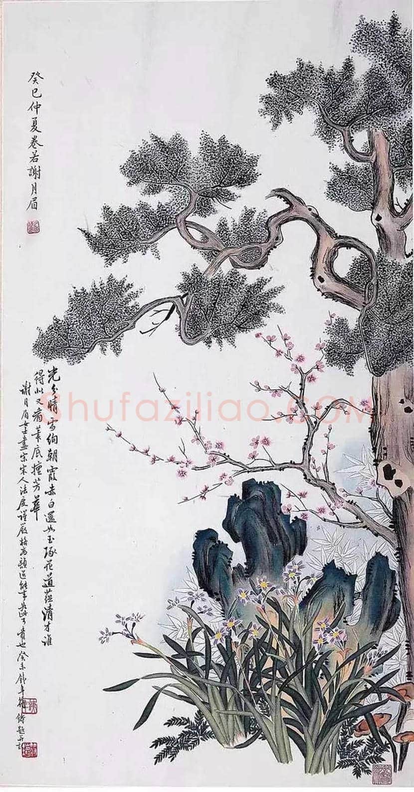 谢月眉作品欣赏 | 书画百科