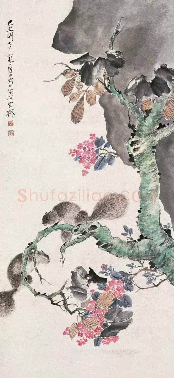 海派画家四大名旦的花鸟画作欣赏 | 书画科普