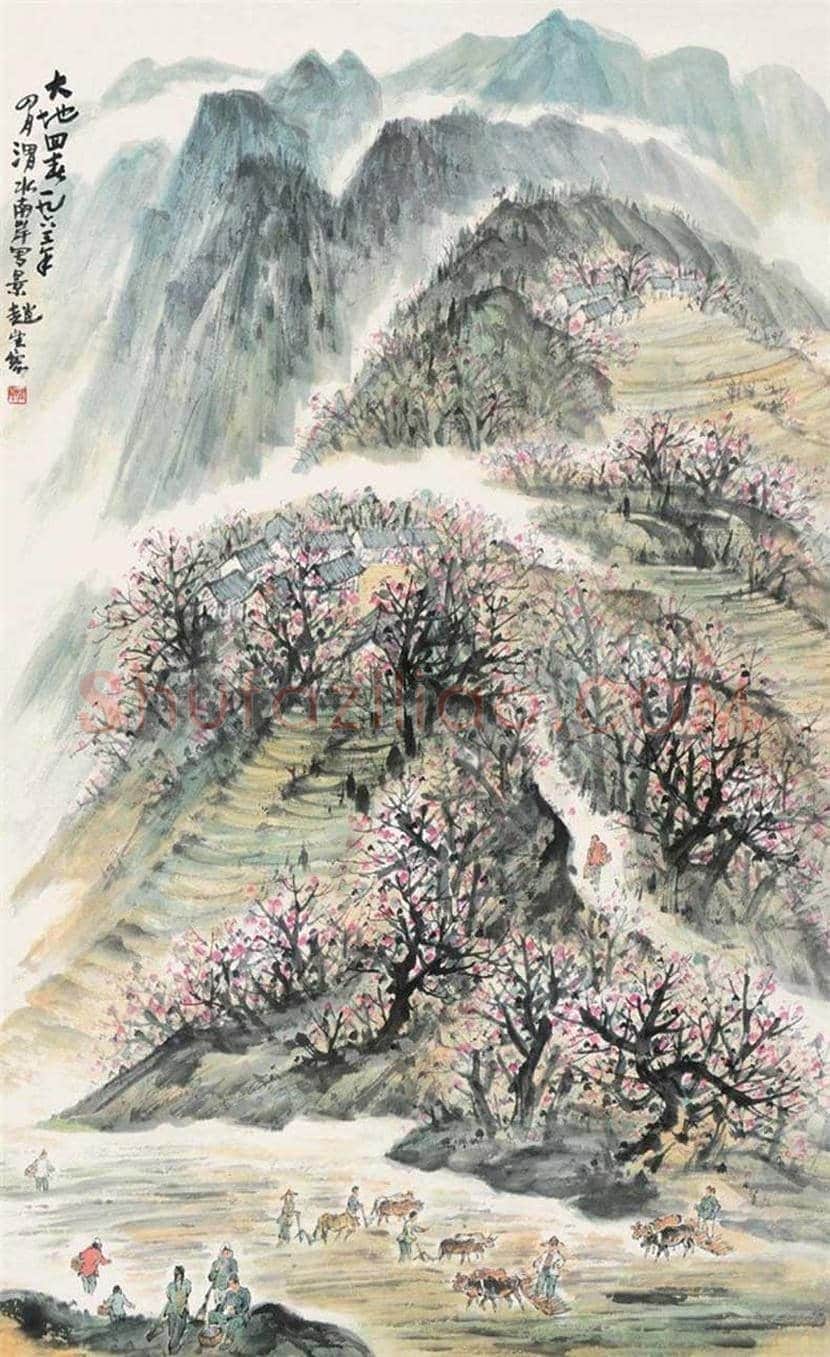 赵望云国画作品欣赏 | 书画常识