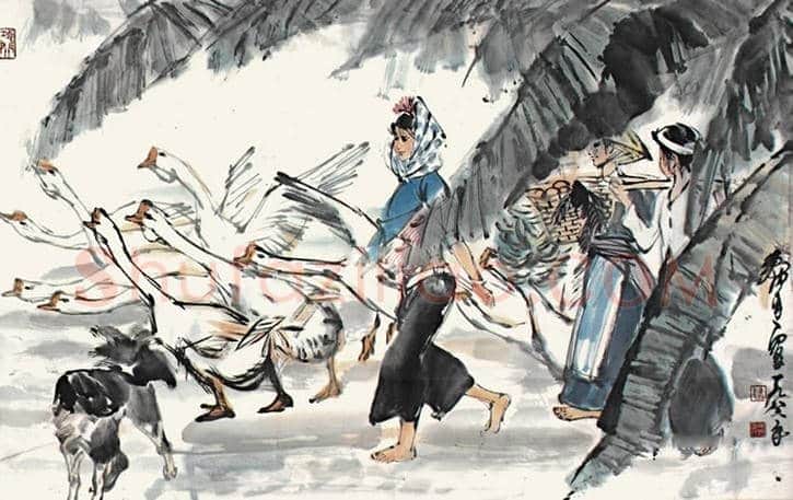 黄胄笔下的小动物,栩栩如生 | 书画常识