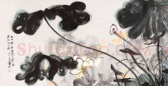 国画大师张大千的百荷图欣赏！ | 书画文摘