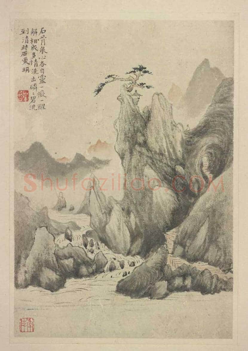 华喦《山水册》欣赏 | 书画科普