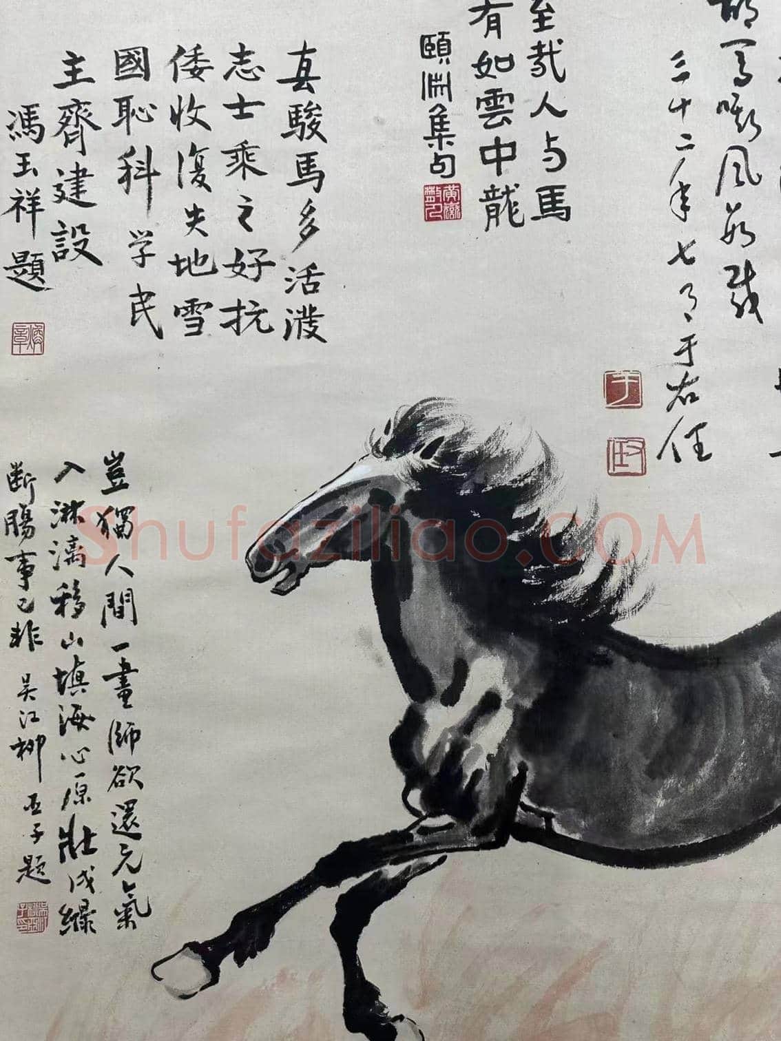 已臻化境——徐悲鸿佳构《天马行空》 | 国画赏析