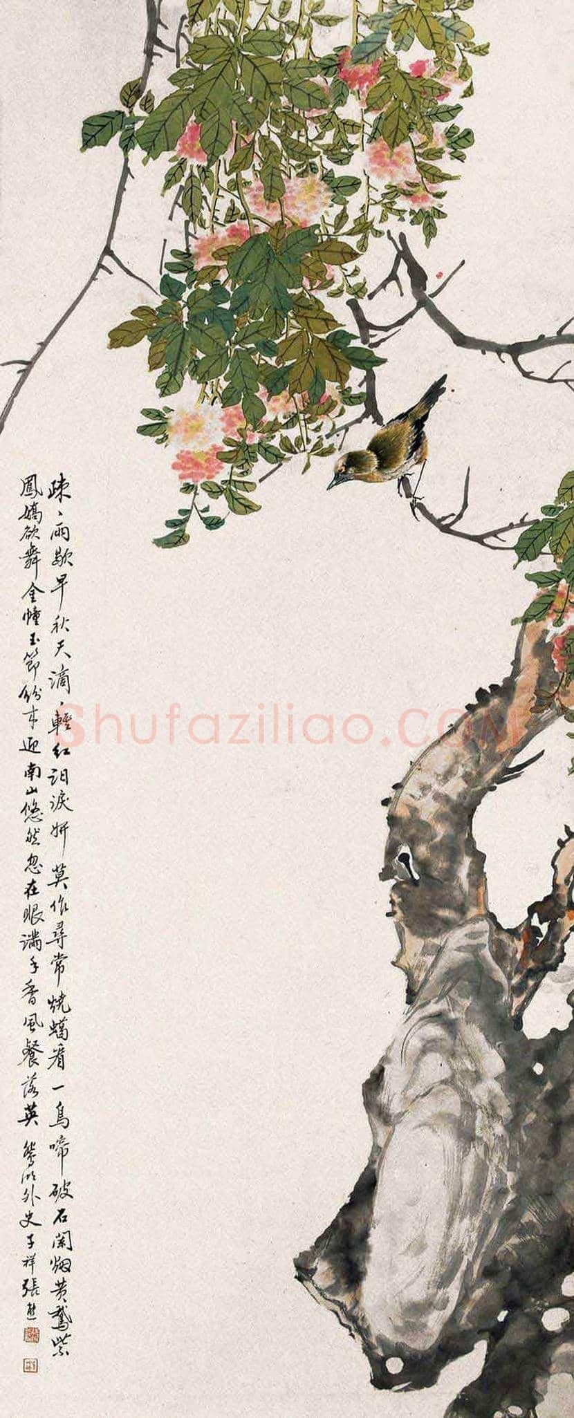 张熊花鸟画作品欣赏 | 书画常识