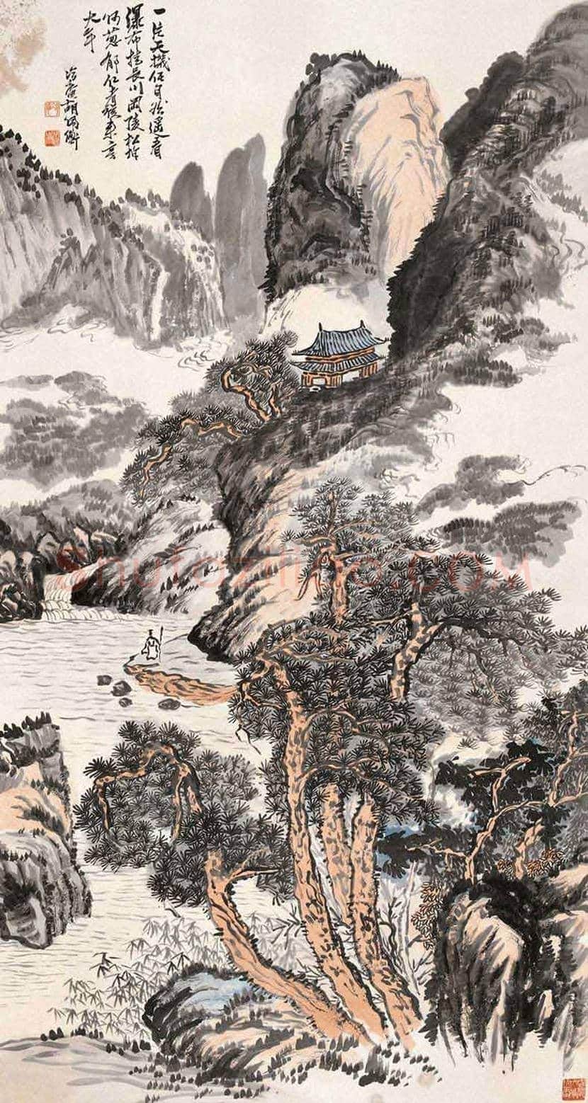 胡佩衡山水画作品欣赏 | 书画知识