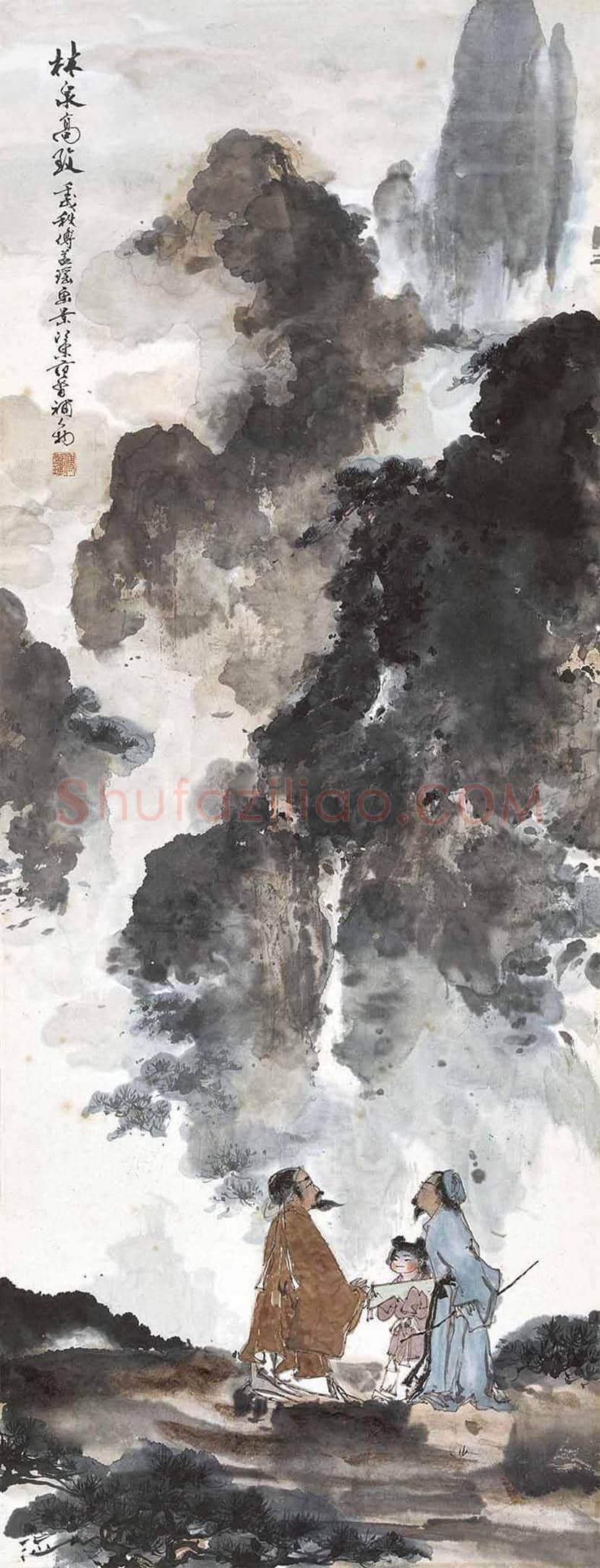 傅抱石之女傅益瑶作品欣赏及拍卖 | 书画资料