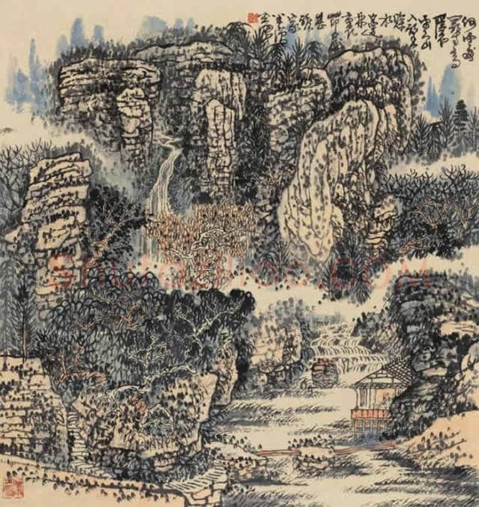 绘画奇人黄秋园作品欣赏(100幅) | 书画百科