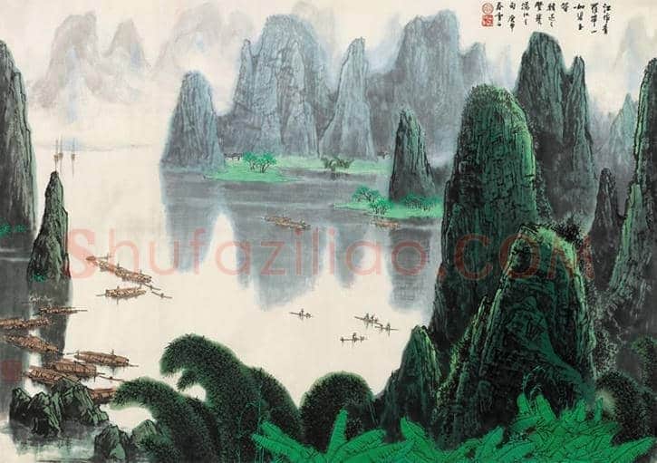 白雪石字画价格，多少钱一平尺？ | 书画百科