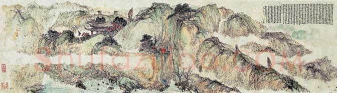 傅抱石山水画高清大图，美醉了！ | 书画科普