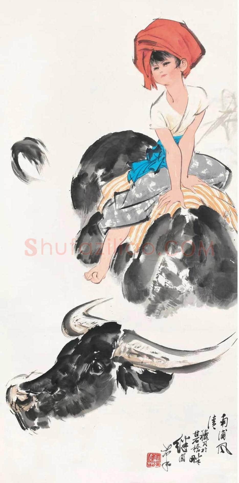 刘继卣人物画欣赏 | 书画学堂