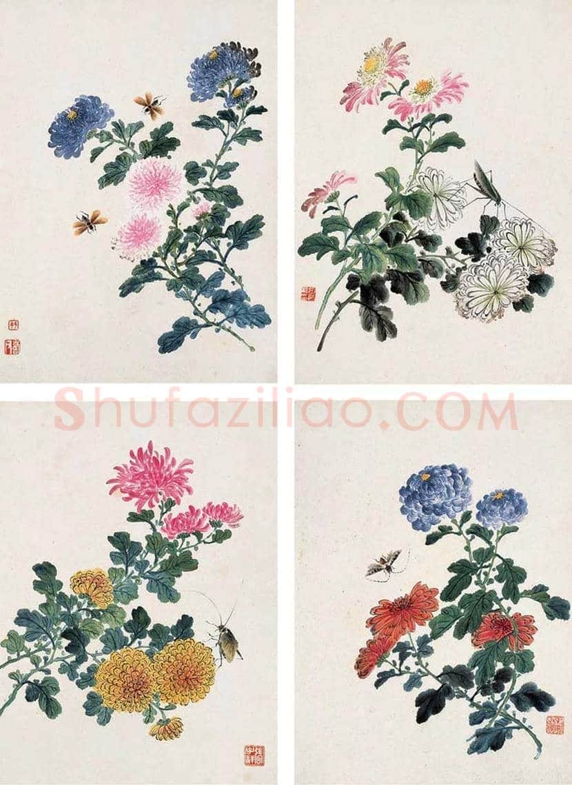 张熊花鸟画作品欣赏 | 书画常识