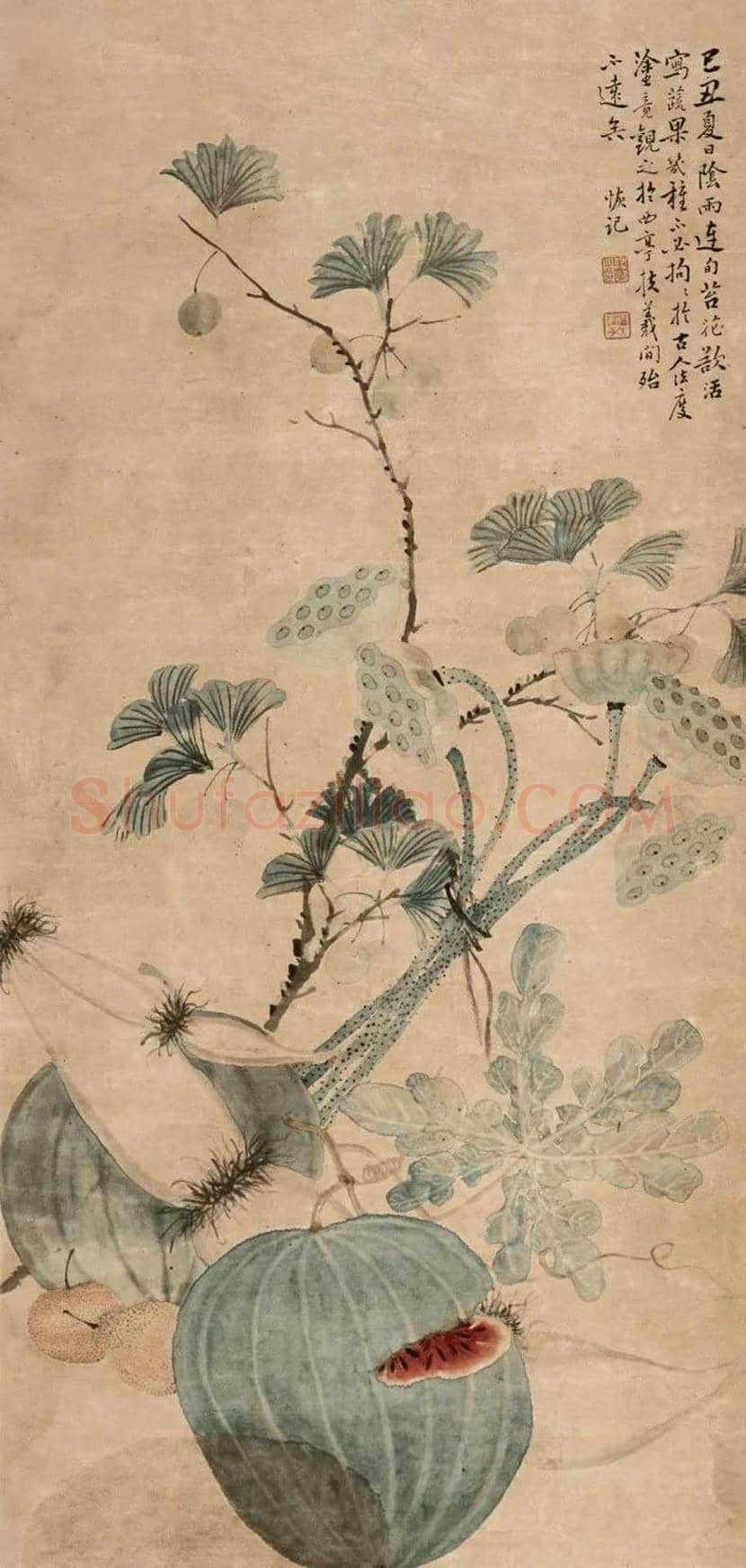陆恢花鸟画作品欣赏 | 书画讲解