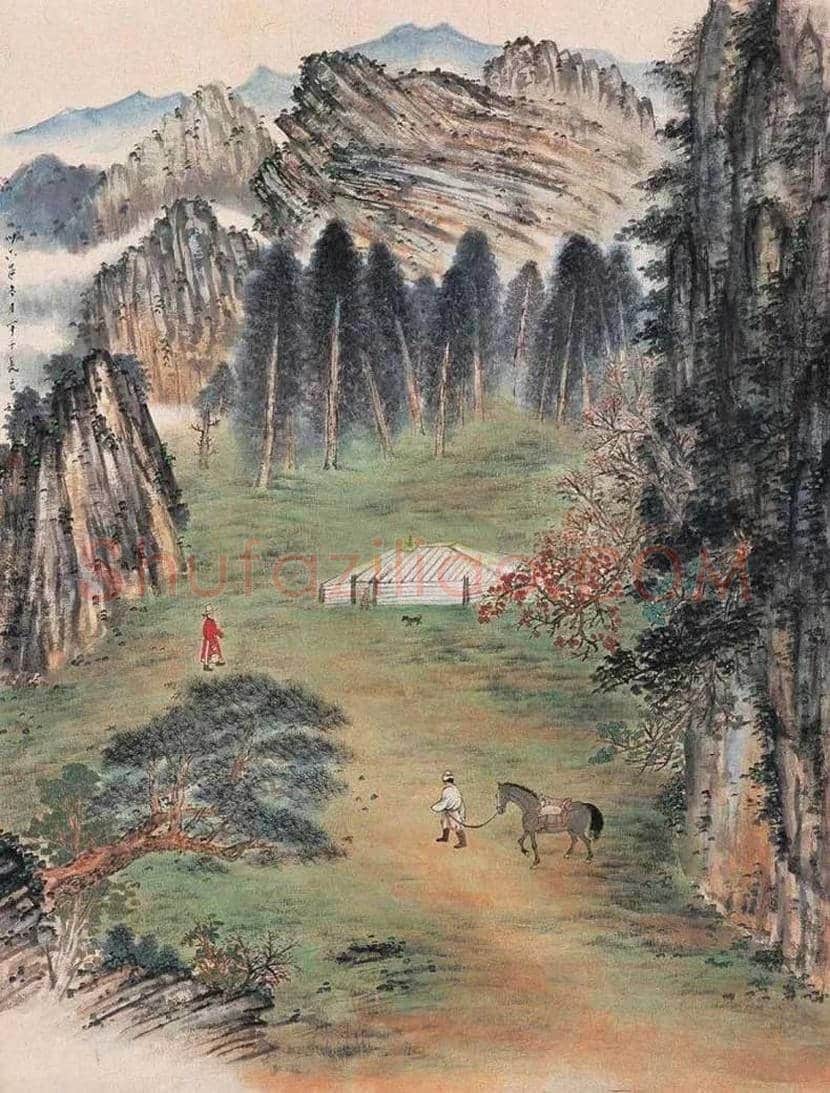 赵望云国画作品欣赏 | 书画常识