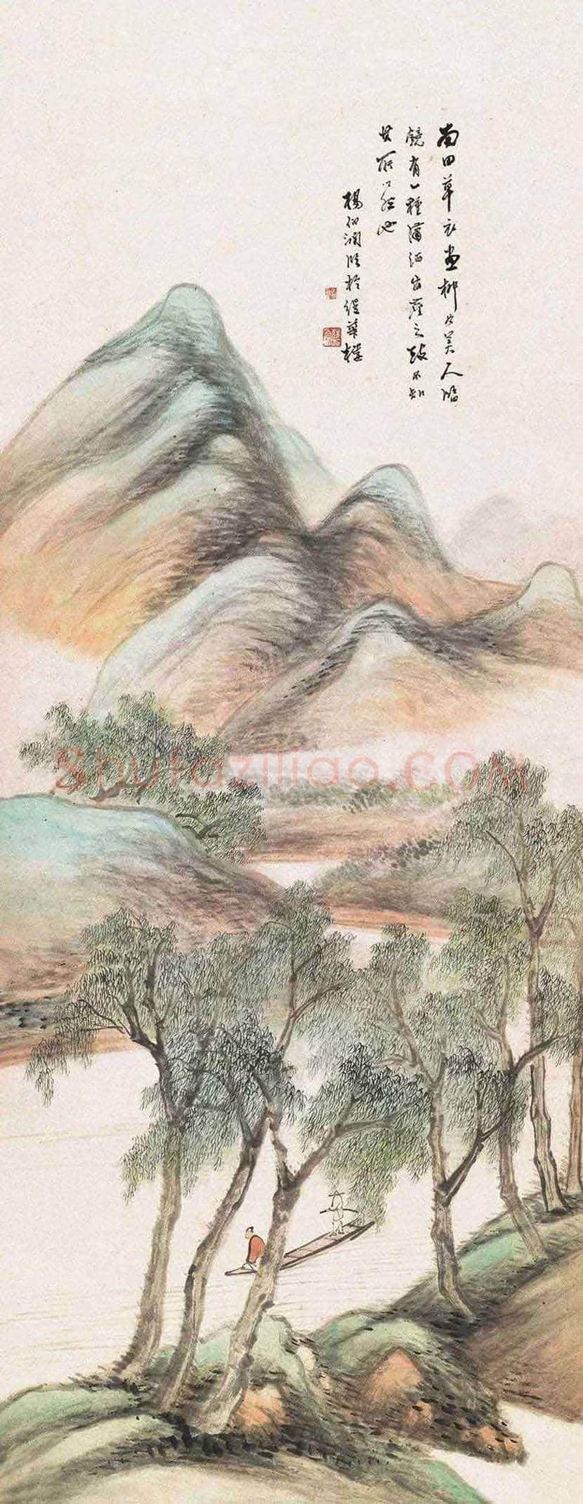 杨伯润山水画欣赏 | 书画知识