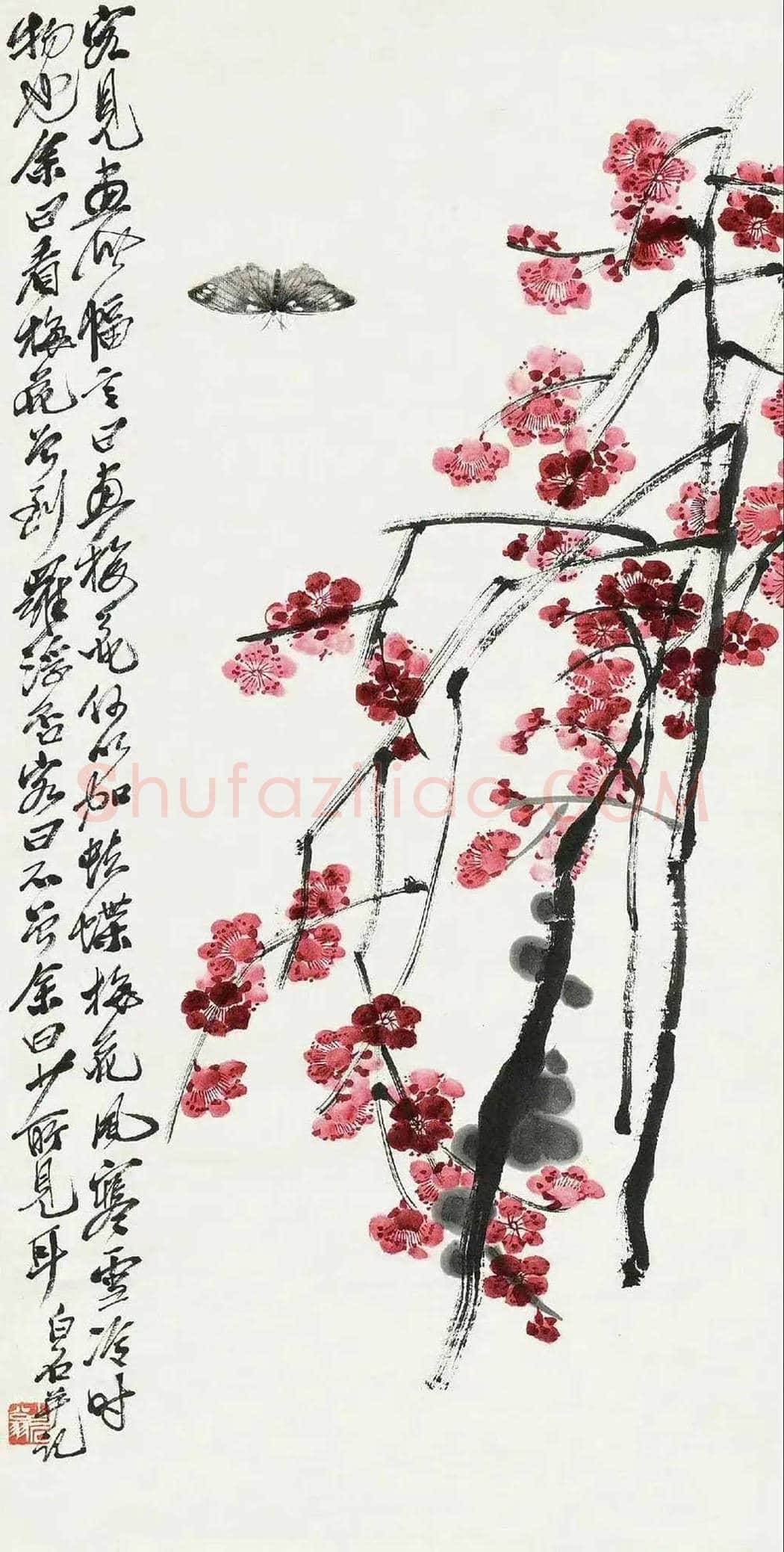 齐白石梅花欣赏 | 书画百科