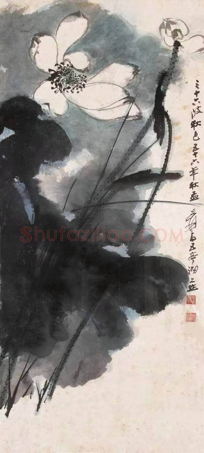 国画大师张大千的百荷图欣赏！ | 书画文摘